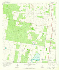 Faysvillle Texas Historical topographic map, 1:24000 scale, 7.5 X 7.5 Minute, Year 1963
