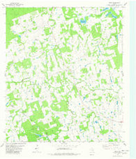 Fedor Texas Historical topographic map, 1:24000 scale, 7.5 X 7.5 Minute, Year 1982