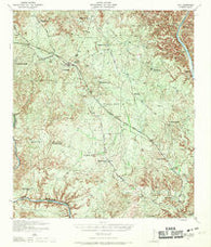 Feely Texas Historical topographic map, 1:62500 scale, 15 X 15 Minute, Year 1941