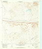 Fencepost Draw Texas Historical topographic map, 1:24000 scale, 7.5 X 7.5 Minute, Year 1970