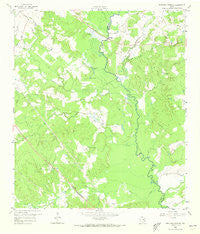 Ferguson Crossing Texas Historical topographic map, 1:24000 scale, 7.5 X 7.5 Minute, Year 1959