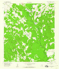Ferguson Crossing Texas Historical topographic map, 1:24000 scale, 7.5 X 7.5 Minute, Year 1959
