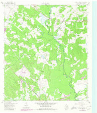 Ferguson Crossing Texas Historical topographic map, 1:24000 scale, 7.5 X 7.5 Minute, Year 1959