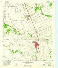 Ferris Texas Historical topographic map, 1:24000 scale, 7.5 X 7.5 Minute, Year 1959