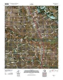 Ferris Texas Historical topographic map, 1:24000 scale, 7.5 X 7.5 Minute, Year 2010