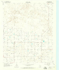 Fieldton Texas Historical topographic map, 1:24000 scale, 7.5 X 7.5 Minute, Year 1962