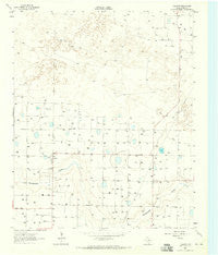 Fieldton Texas Historical topographic map, 1:24000 scale, 7.5 X 7.5 Minute, Year 1962