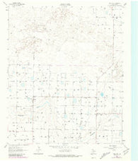 Fieldton Texas Historical topographic map, 1:24000 scale, 7.5 X 7.5 Minute, Year 1962