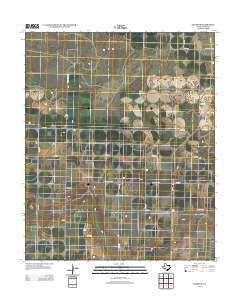 Fieldton Texas Historical topographic map, 1:24000 scale, 7.5 X 7.5 Minute, Year 2012