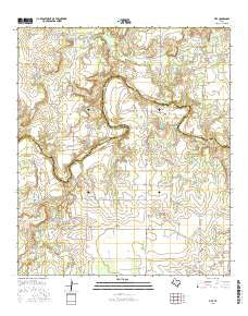Fife Texas Current topographic map, 1:24000 scale, 7.5 X 7.5 Minute, Year 2016