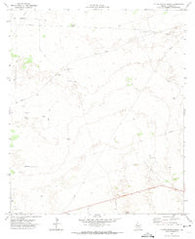 Figure Seven Ranch Texas Historical topographic map, 1:24000 scale, 7.5 X 7.5 Minute, Year 1971