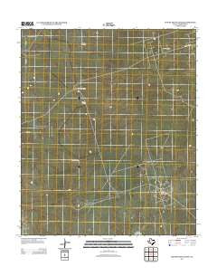 Figure Seven Ranch Texas Historical topographic map, 1:24000 scale, 7.5 X 7.5 Minute, Year 2012