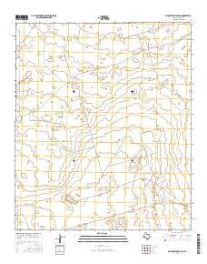 Figure Seven Ranch Texas Current topographic map, 1:24000 scale, 7.5 X 7.5 Minute, Year 2016