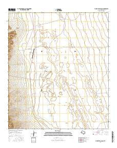 Figure Two Ranch Texas Current topographic map, 1:24000 scale, 7.5 X 7.5 Minute, Year 2016