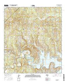 Fischer Texas Current topographic map, 1:24000 scale, 7.5 X 7.5 Minute, Year 2016