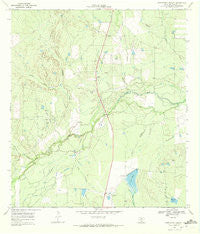 Fitzpatrick Hollow Texas Historical topographic map, 1:24000 scale, 7.5 X 7.5 Minute, Year 1969
