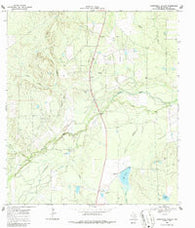 Fitzpatrick Hollow Texas Historical topographic map, 1:24000 scale, 7.5 X 7.5 Minute, Year 1969