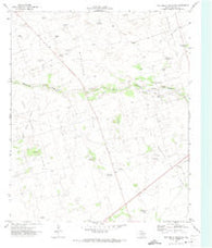 Five Wells Ranch NW Texas Historical topographic map, 1:24000 scale, 7.5 X 7.5 Minute, Year 1971