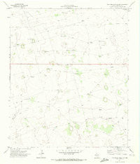 Five Wells Ranch SE Texas Historical topographic map, 1:24000 scale, 7.5 X 7.5 Minute, Year 1971
