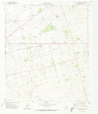 Five Wells Ranch SW Texas Historical topographic map, 1:24000 scale, 7.5 X 7.5 Minute, Year 1971