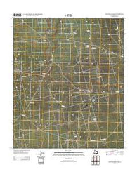 Five Wells Ranch Texas Historical topographic map, 1:24000 scale, 7.5 X 7.5 Minute, Year 2012