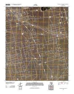 Five Wells Ranch NW Texas Historical topographic map, 1:24000 scale, 7.5 X 7.5 Minute, Year 2010