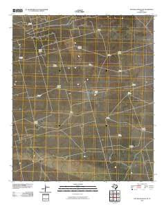 Five Wells Ranch SE Texas Historical topographic map, 1:24000 scale, 7.5 X 7.5 Minute, Year 2010