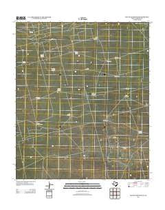 Five Wells Ranch SE Texas Historical topographic map, 1:24000 scale, 7.5 X 7.5 Minute, Year 2012
