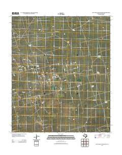 Five Wells Ranch SW Texas Historical topographic map, 1:24000 scale, 7.5 X 7.5 Minute, Year 2012