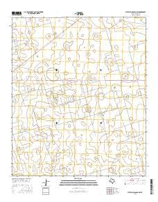 Five Wells Ranch SW Texas Current topographic map, 1:24000 scale, 7.5 X 7.5 Minute, Year 2016