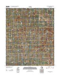 Fivemile Creek Texas Historical topographic map, 1:24000 scale, 7.5 X 7.5 Minute, Year 2012