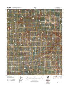 Fivemile Creek Texas Historical topographic map, 1:24000 scale, 7.5 X 7.5 Minute, Year 2012