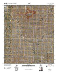 Fivemile Mesa Texas Historical topographic map, 1:24000 scale, 7.5 X 7.5 Minute, Year 2010