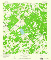 Flag Pond Texas Historical topographic map, 1:24000 scale, 7.5 X 7.5 Minute, Year 1959
