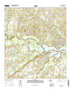Flag Pond Texas Current topographic map, 1:24000 scale, 7.5 X 7.5 Minute, Year 2016