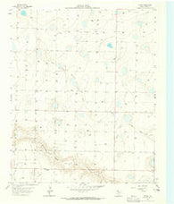 Flagg Texas Historical topographic map, 1:24000 scale, 7.5 X 7.5 Minute, Year 1963