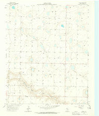 Flagg Texas Historical topographic map, 1:24000 scale, 7.5 X 7.5 Minute, Year 1963