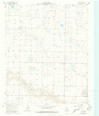 Flagg Texas Historical topographic map, 1:24000 scale, 7.5 X 7.5 Minute, Year 1963
