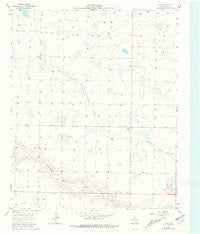 Flagg Texas Historical topographic map, 1:24000 scale, 7.5 X 7.5 Minute, Year 1963