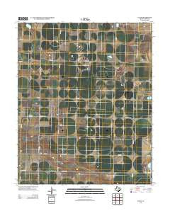 Flagg Texas Historical topographic map, 1:24000 scale, 7.5 X 7.5 Minute, Year 2012