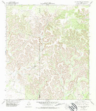 Flat Rock Creek NW Texas Historical topographic map, 1:24000 scale, 7.5 X 7.5 Minute, Year 1978