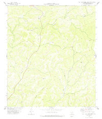 Flat Rock Creek North Texas Historical topographic map, 1:24000 scale, 7.5 X 7.5 Minute, Year 1978