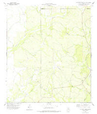 Flat Rock Creek SW Texas Historical topographic map, 1:24000 scale, 7.5 X 7.5 Minute, Year 1978