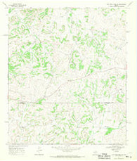 Flat Rock Draw SE Texas Historical topographic map, 1:24000 scale, 7.5 X 7.5 Minute, Year 1967