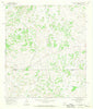 Flat Rock Draw SE Texas Historical topographic map, 1:24000 scale, 7.5 X 7.5 Minute, Year 1967