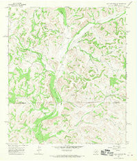 Flat Rock Draw SW Texas Historical topographic map, 1:24000 scale, 7.5 X 7.5 Minute, Year 1967