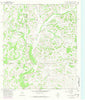 Flat Rock Draw SW Texas Historical topographic map, 1:24000 scale, 7.5 X 7.5 Minute, Year 1967