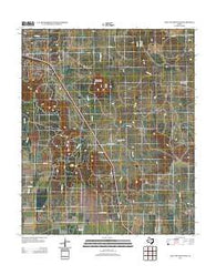 Flat Top Mountain Texas Historical topographic map, 1:24000 scale, 7.5 X 7.5 Minute, Year 2012