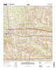 Flatonia Texas Current topographic map, 1:24000 scale, 7.5 X 7.5 Minute, Year 2016