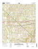 Flatonia NW Texas Current topographic map, 1:24000 scale, 7.5 X 7.5 Minute, Year 2016